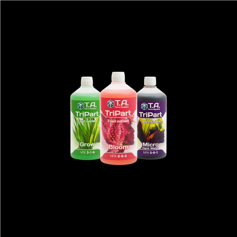 T.A. TriPart Gro, Bloom & Micro (GHE Flora Series)